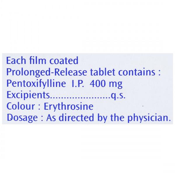 Trental 400 Tablet PR