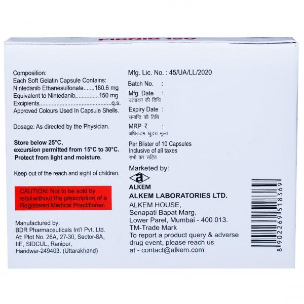 Fibnib 150Mg Soft Gelatin Capsule