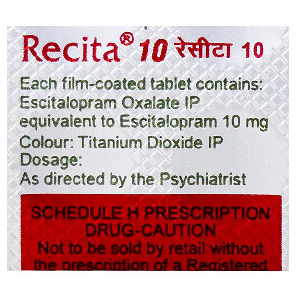 Recita 10 Tablet