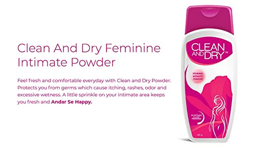 Clean and Dry Feminine Intimate Powder