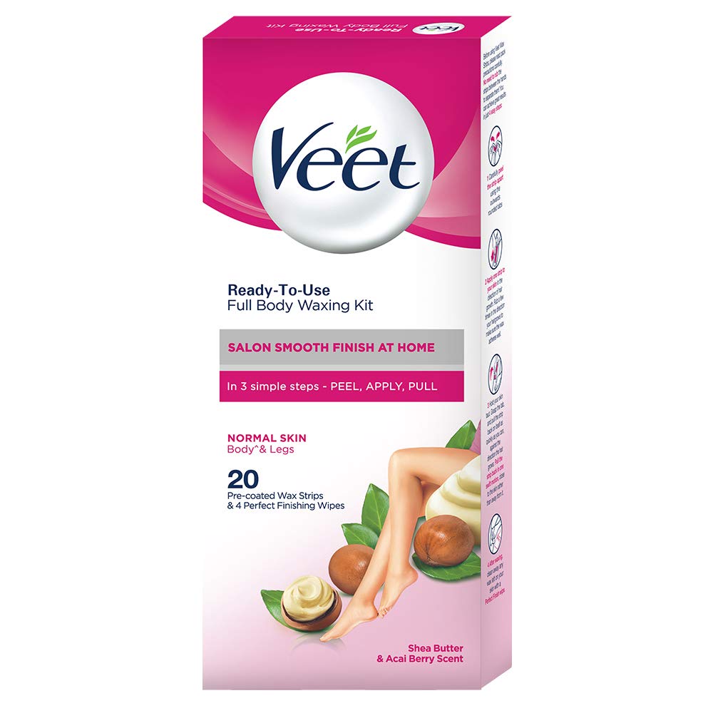 Veet Full Body Waxing Kit for Normal Skin