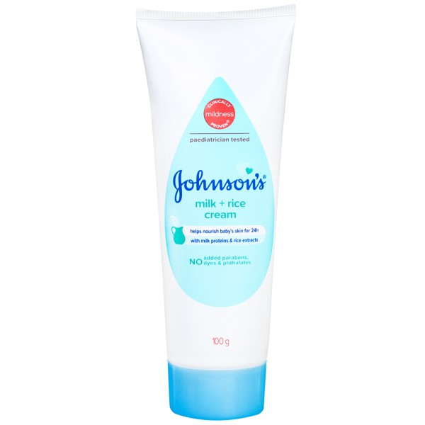 Johnson's Baby Milk + Rice Cream