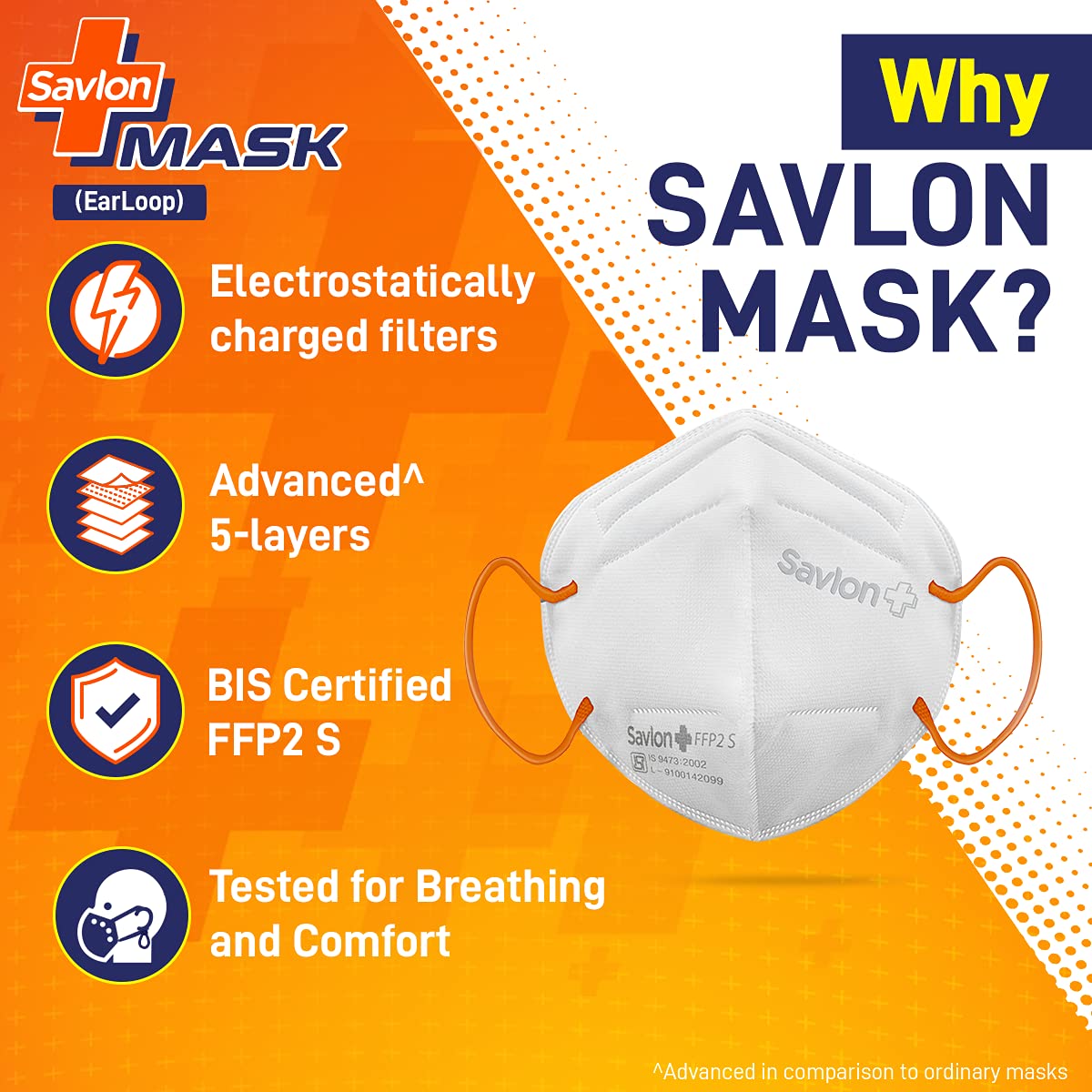 Savlon Earloop MasK N95