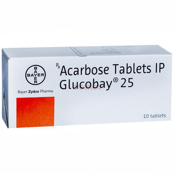 Glucobay M 25 Tablet