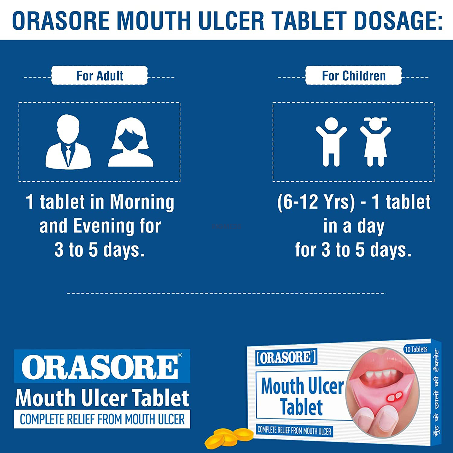 Orasore Tablet