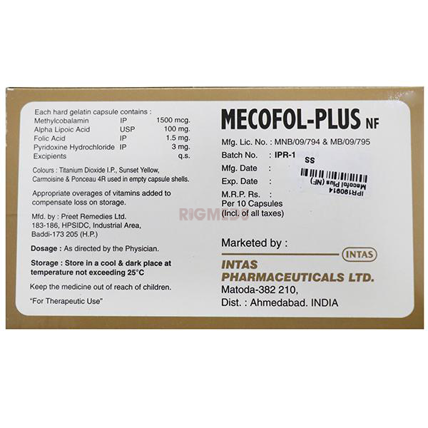 Mecofol Plus NF Capsule