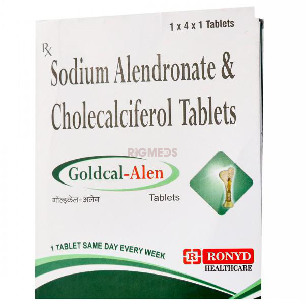 Goldcal Alen 70Mg/5600IU Tablet