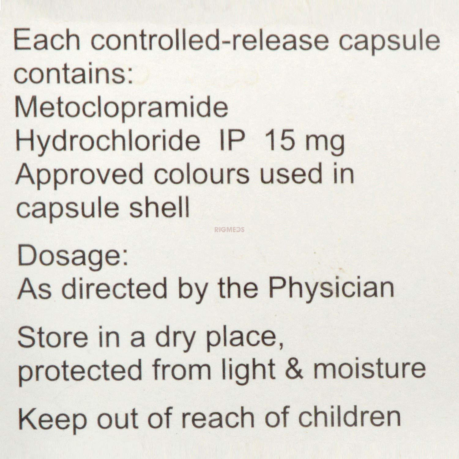 Perinorm CD Capsule CR