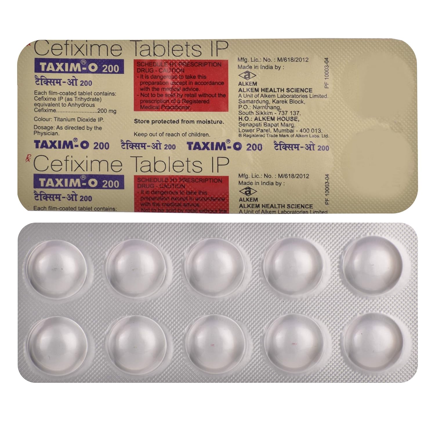 Taxim O 200 Tablet