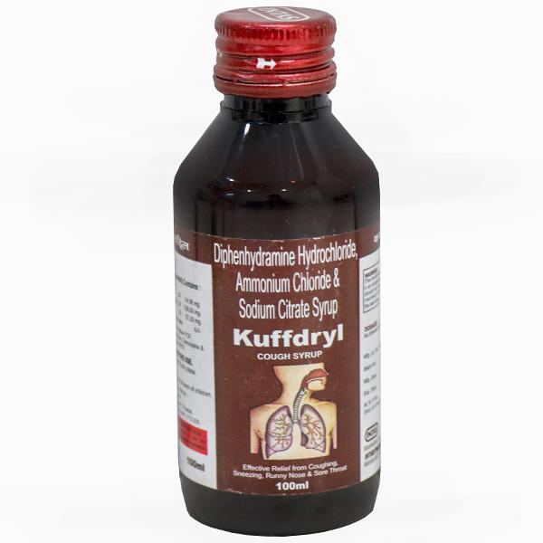 Kuffdryl Cough Syrup (100Ml)