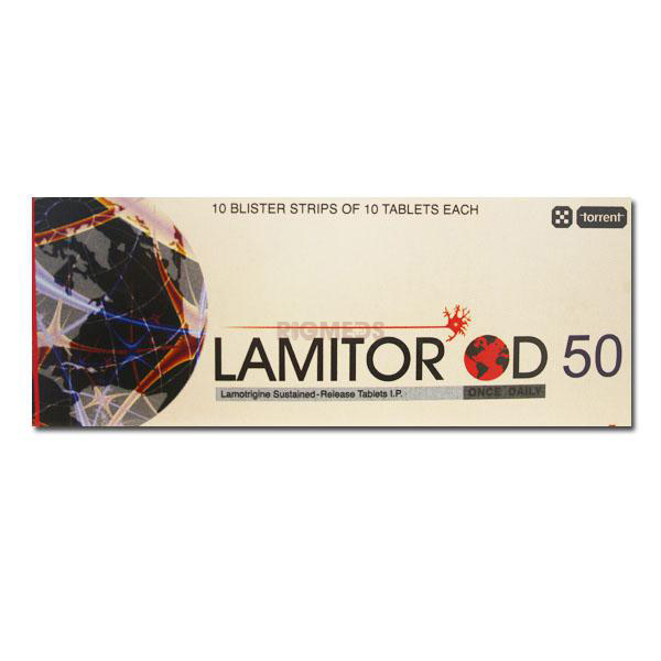 Lamitor OD 50 Tablet SR