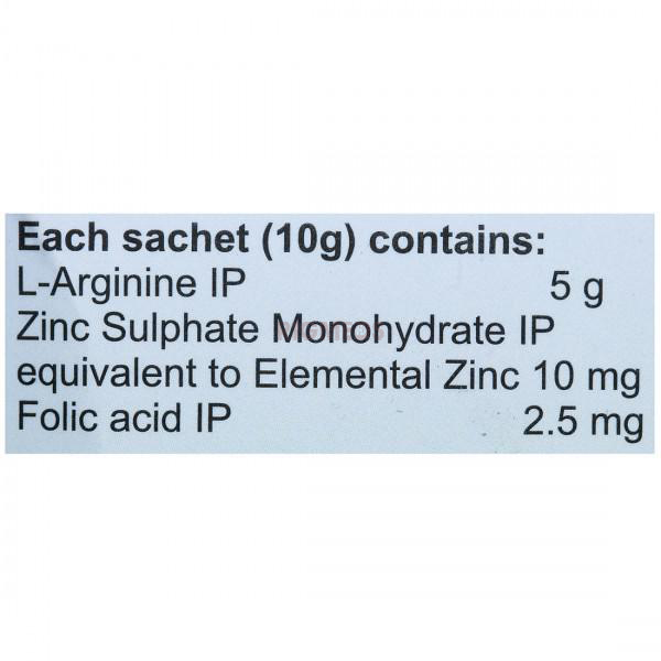 Lrzin Forte Sugar Free Granules Tasty Orange