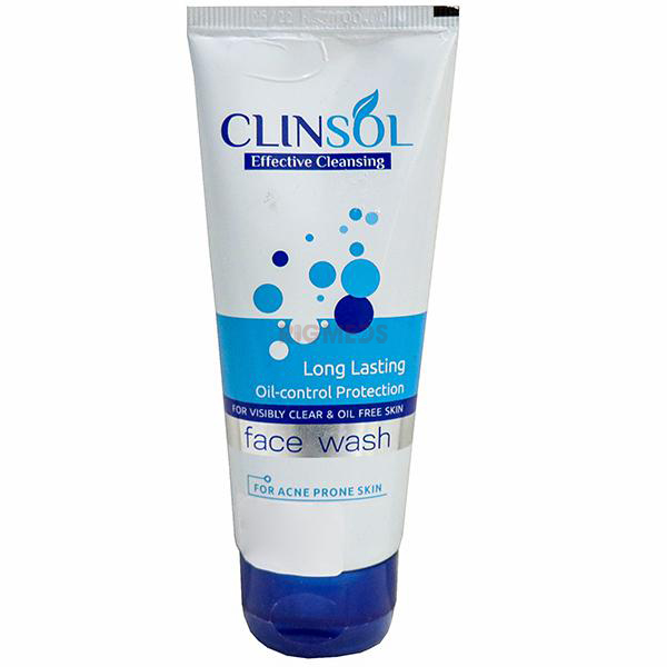 Clinsol Effective Cleansing Long Lasting Oil-Control Protection Face Wash