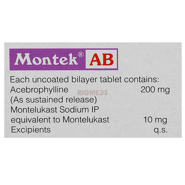 Montek AB Tablet SR