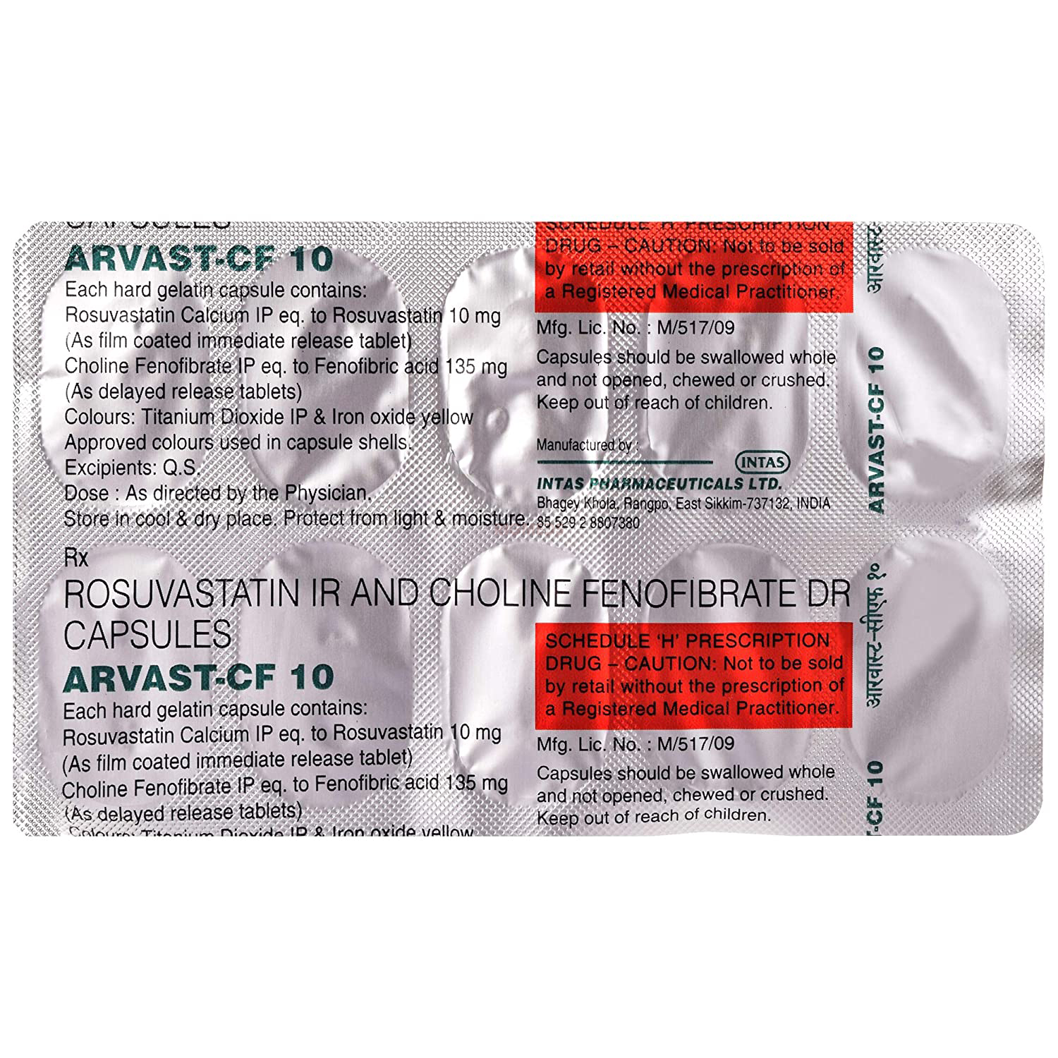 Arvast CF 10 Capsule DR