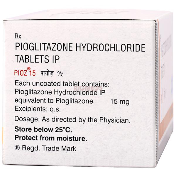 Pioz 15 Tablet
