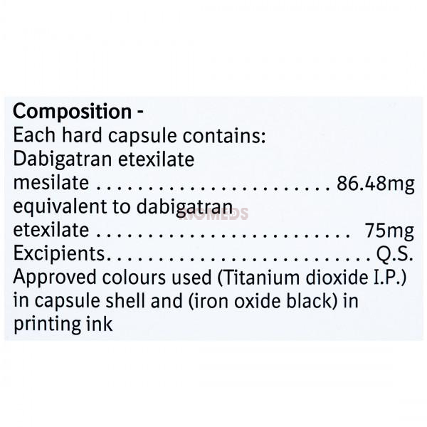 Pradaxa 75Mg Capsule