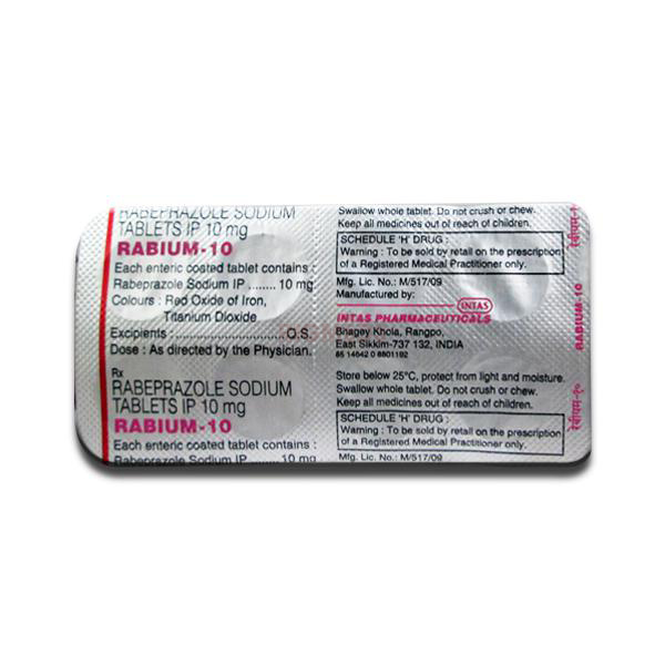 Rabium 10 Tablet