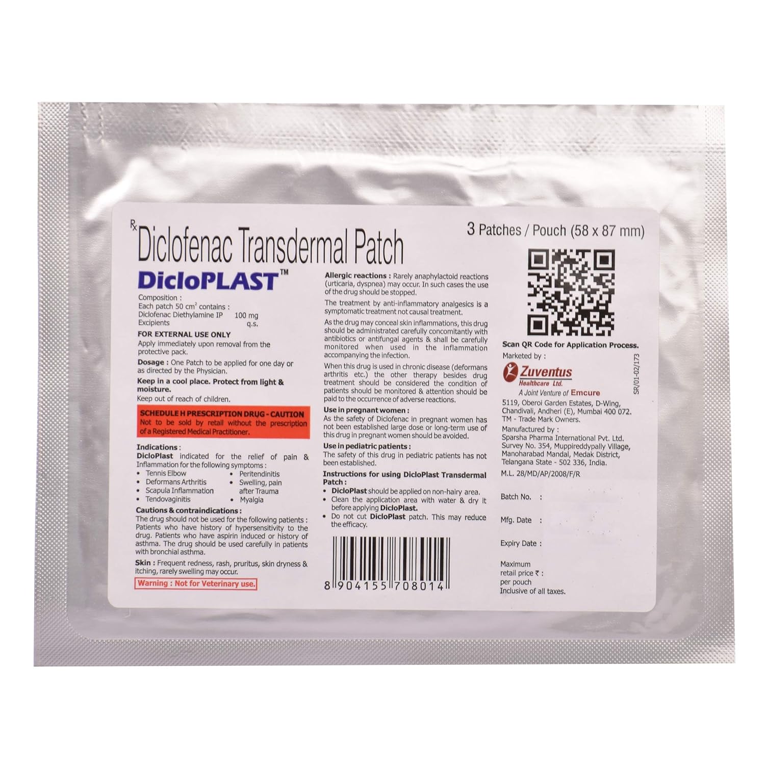 Dicloplast Patch