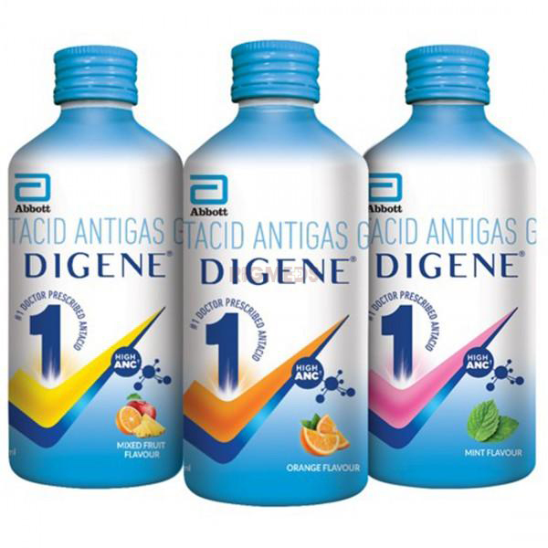 Digene Acidity & Gas Relief Gel Orange (450ml)