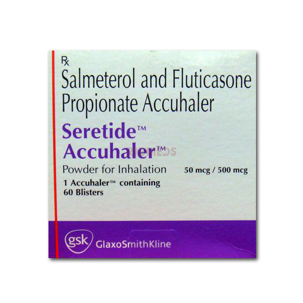 Seretide 50Mcg/500Mcg Accuhaler