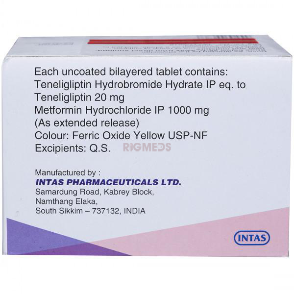 Teniva-M Forte Tablet ER ( 20 Tablet )