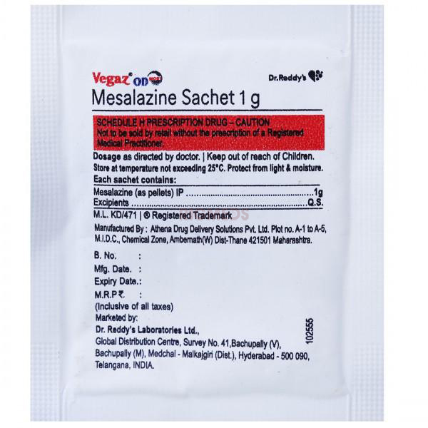 Vegaz OD 1gm Sachet ( 1.66Gm )