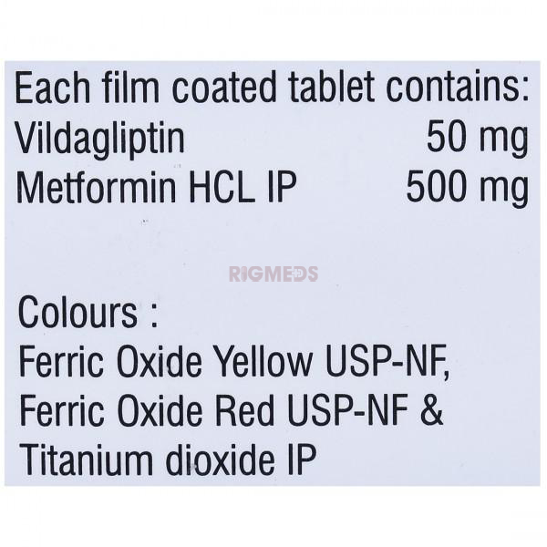 Vildamac M 50/1000 Tablet ( 15 Tablet )