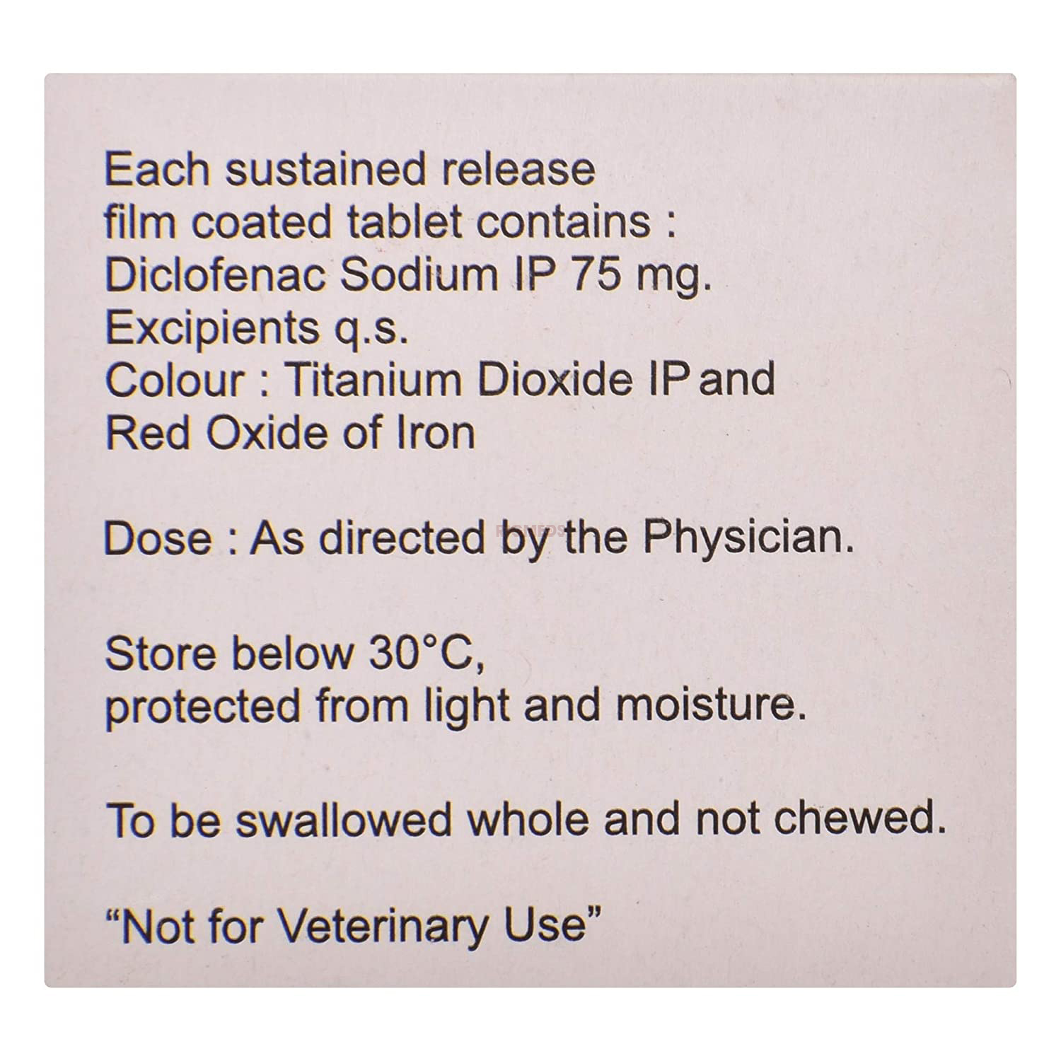 Dynapar SR 75 mg Tablet