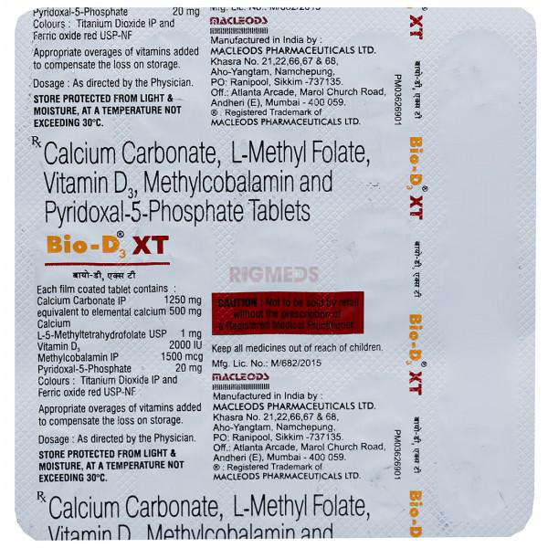 Bio-D3 XT Tablet