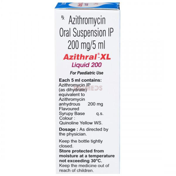 Azithral XL 200 Liquid (30ml)