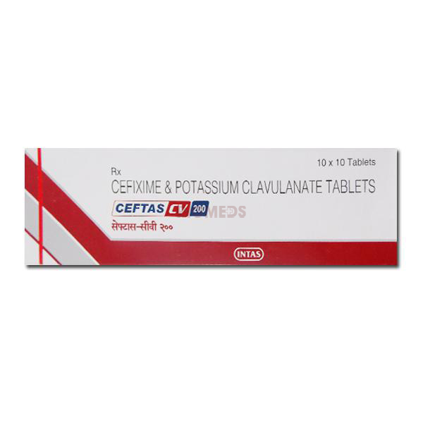 Ceftas CV 200 Tablet