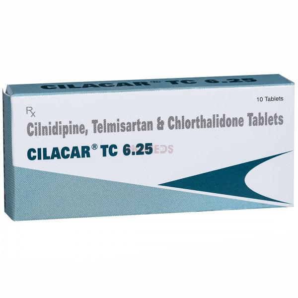 Cilacar TC 6.25 Tablet