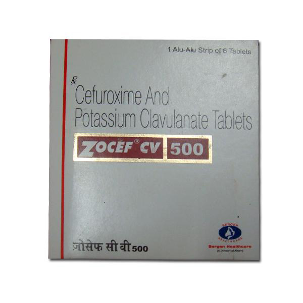 Zocef CV 500 Tablet