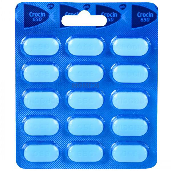 Crocin 650 mg Tablets
