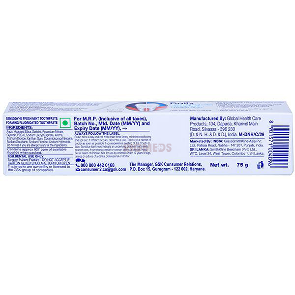 Sensodyne Fresh Mint Sensitive Toothpaste