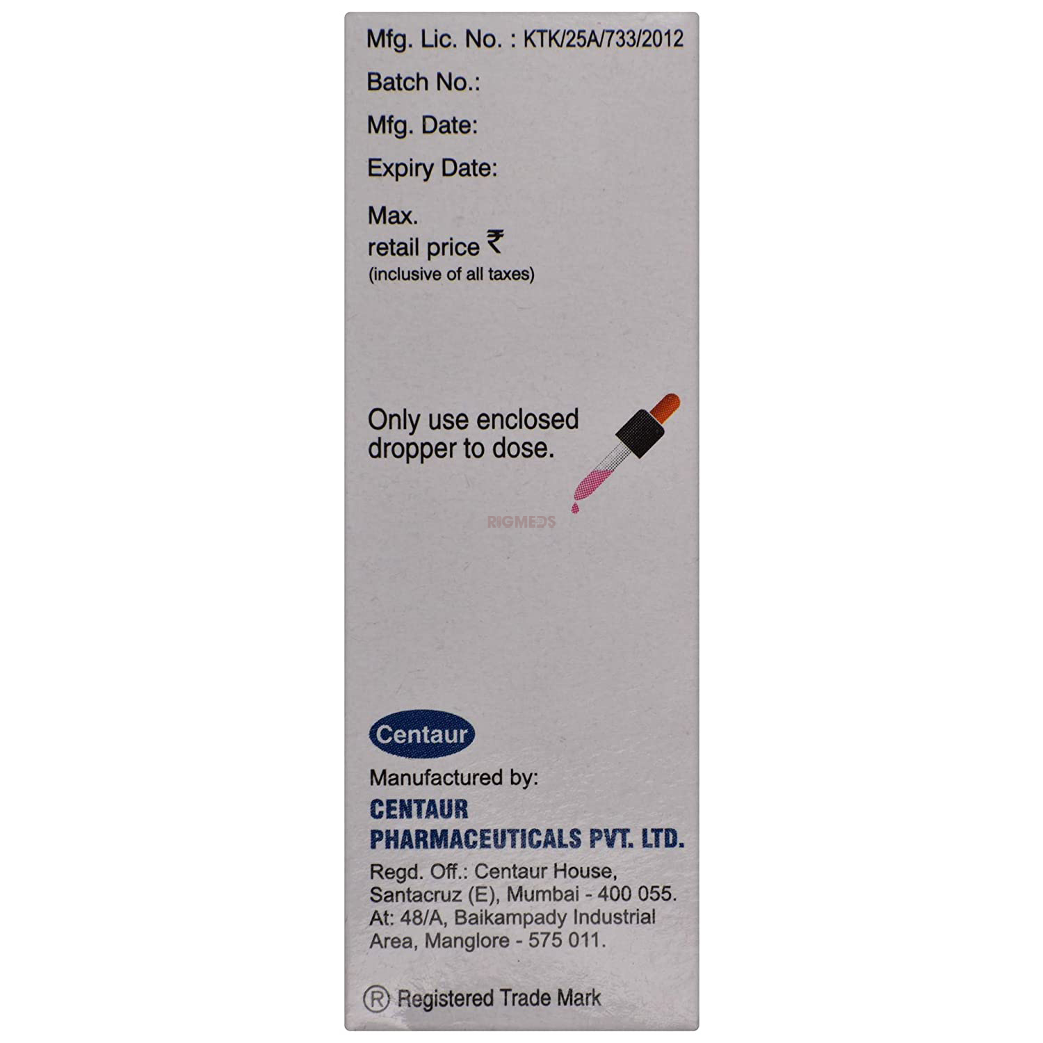 Sinarest Paediatric Drops