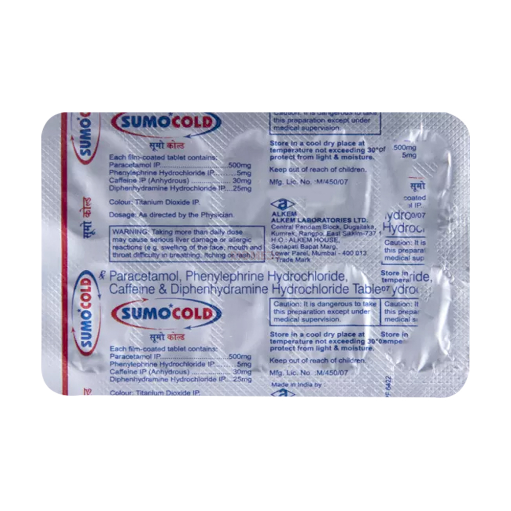 Sumo Cold Tablet