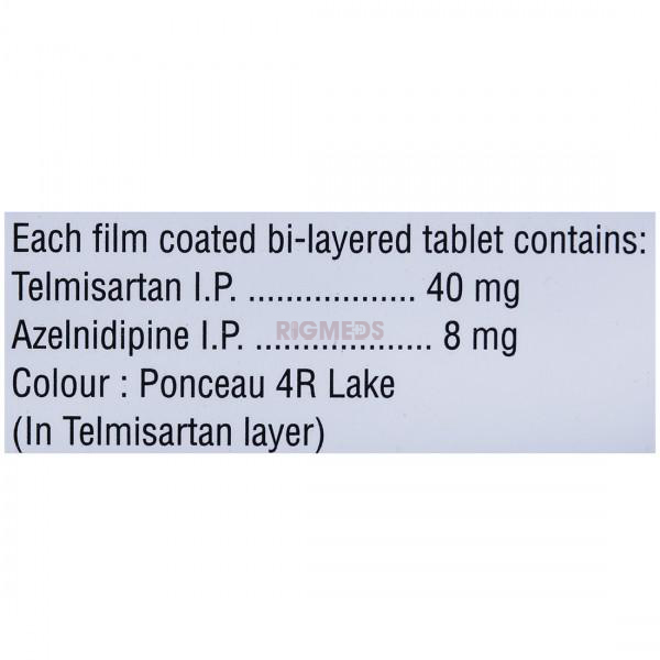 Telma AZ 40mg/8mg Tablet