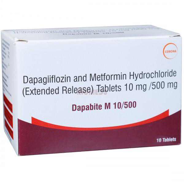 Dapabite M 10Mg/500Mg Tablet ER