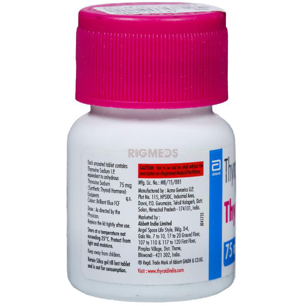 Thyronorm 75mcg