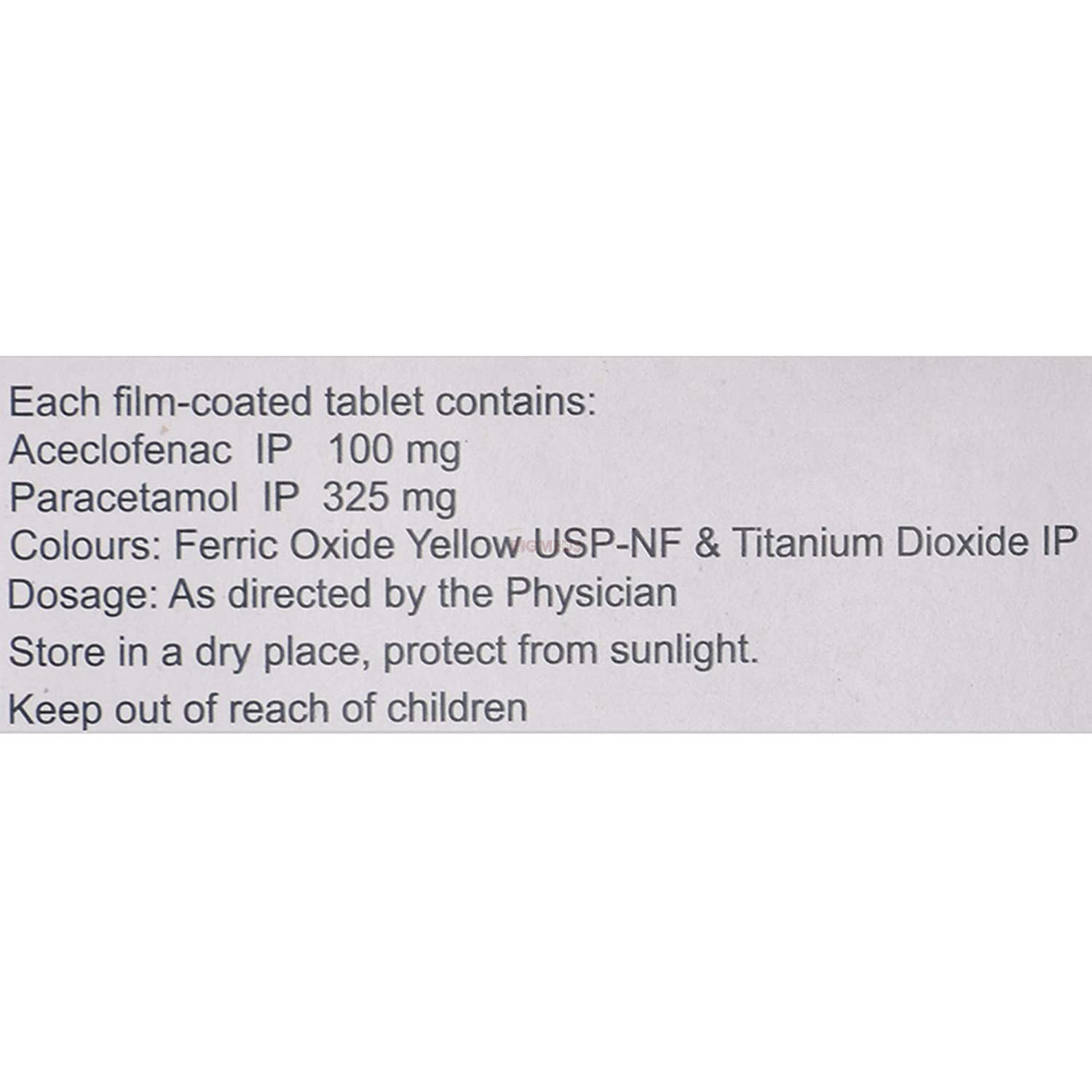 Zerodol P Tablet