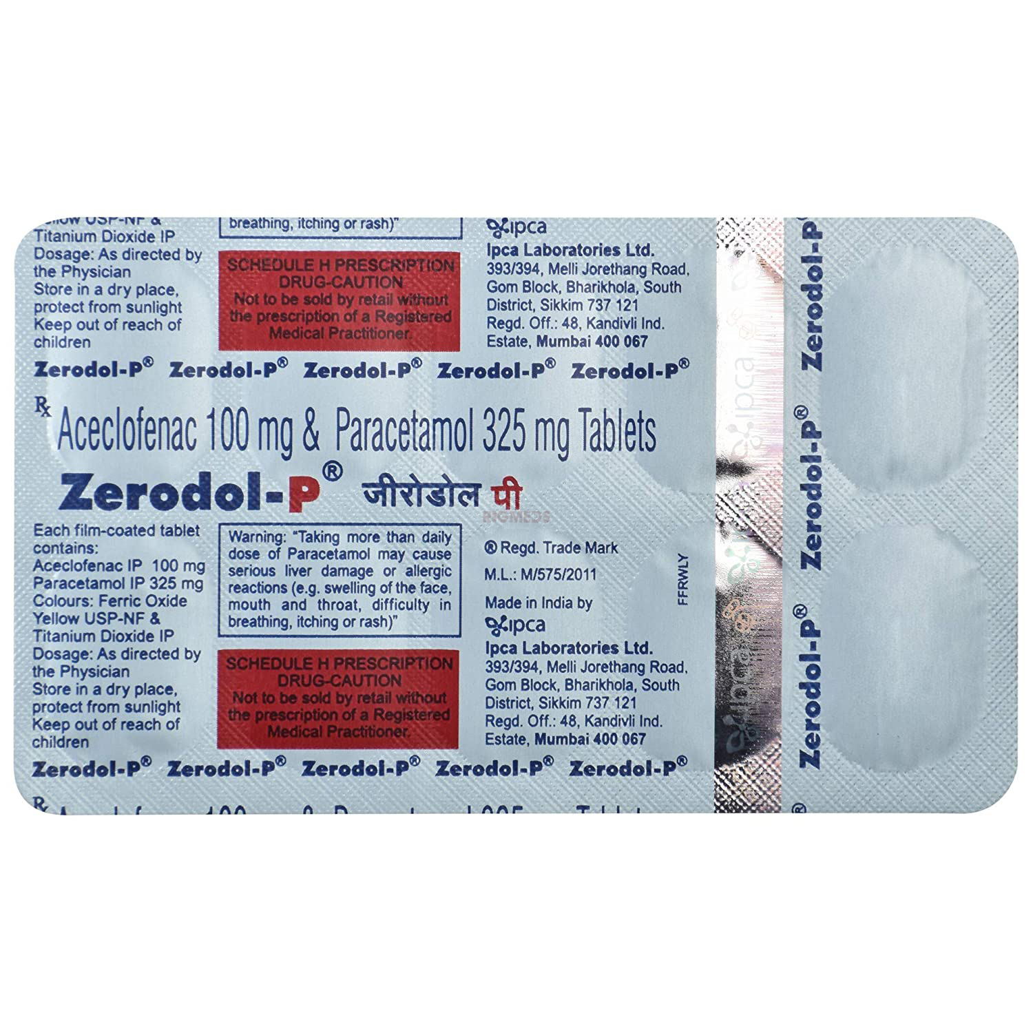 Zerodol P Tablet