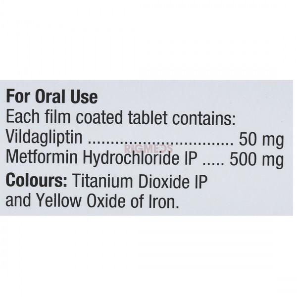 Vysov M 500Mg/50Mg Tablet