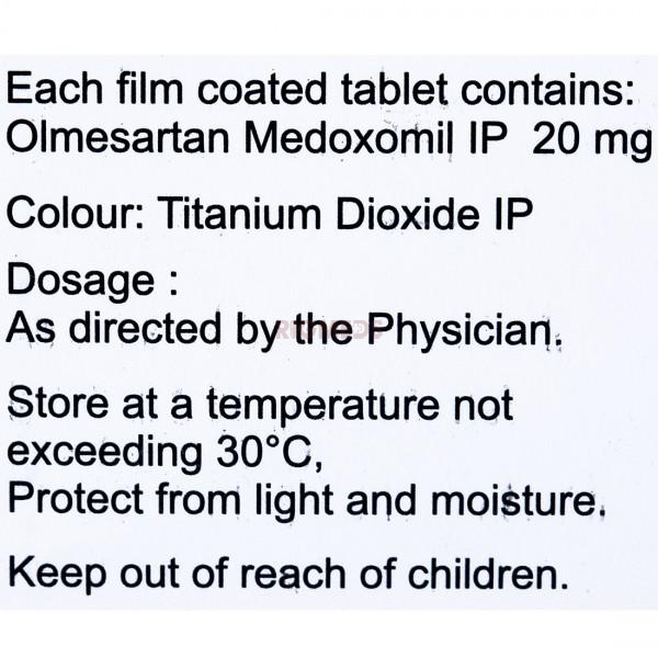 Olmesar 20 Tablet