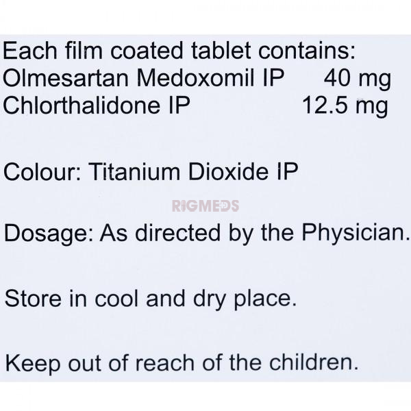 Olmesar CH 40 Tablet