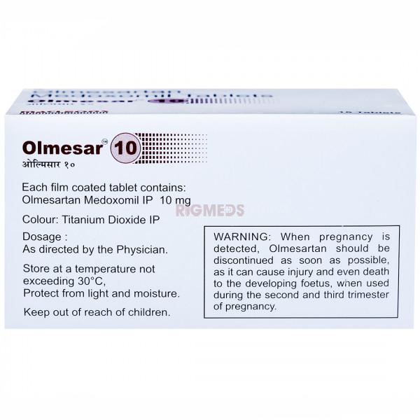 Olmesar 10 Tablet