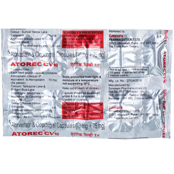 Atorec CV 10 Capsule