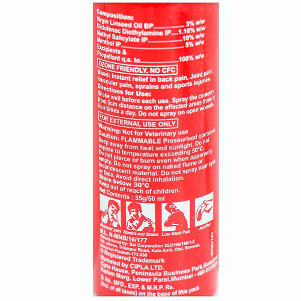 Omnigel Spray (35Gm)