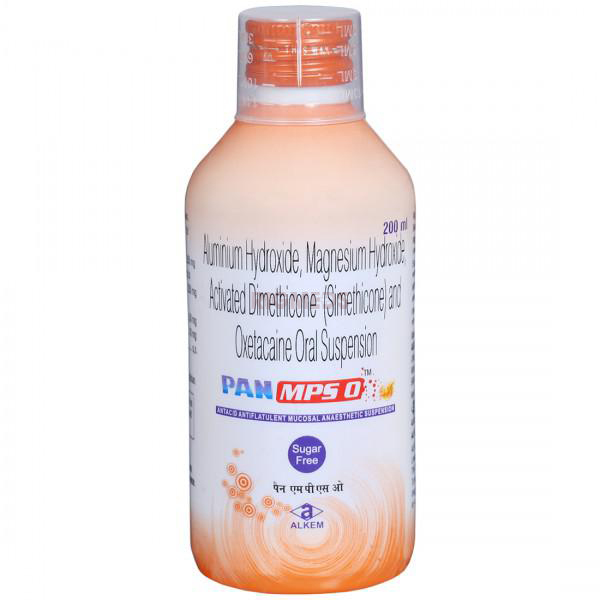 Pan Mps O Oral Suspension Sugar Free (Orange Flavour)